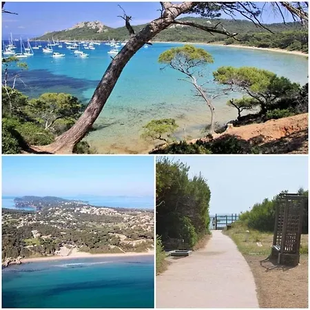 4 Personnes Sur La Presqu'île De Giens Avec Piscine Et Accès Direct Sur La Appartement